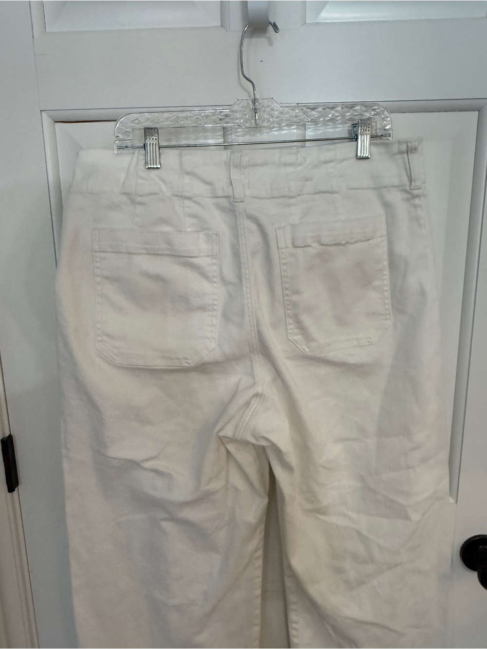 Anthropologie Maeve Colette Scallop Hem Crop Wide Leg Jeans 25906 - Picture 9 of 16